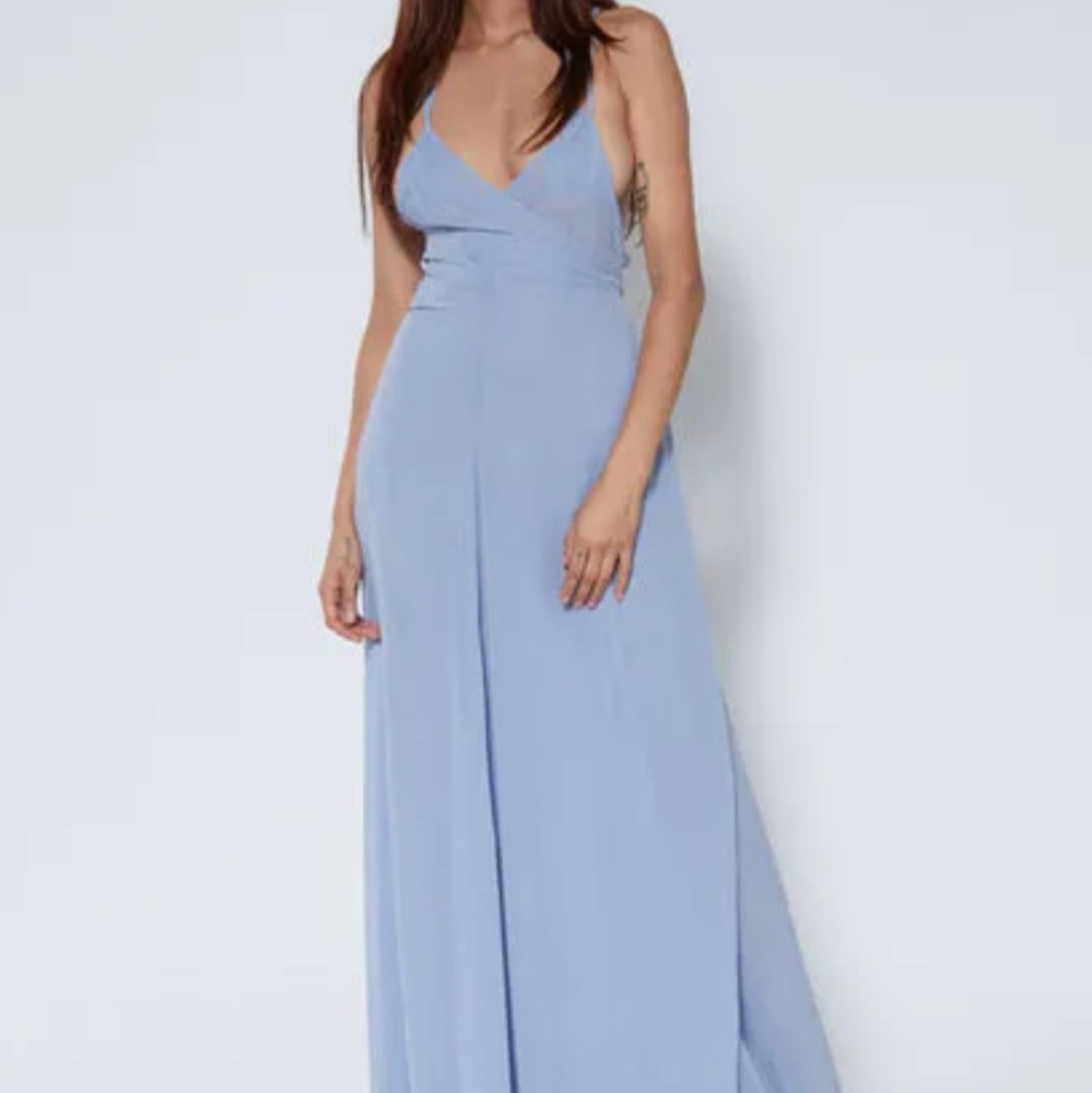 BEACH NYMPH PERIWINKLE DRESS